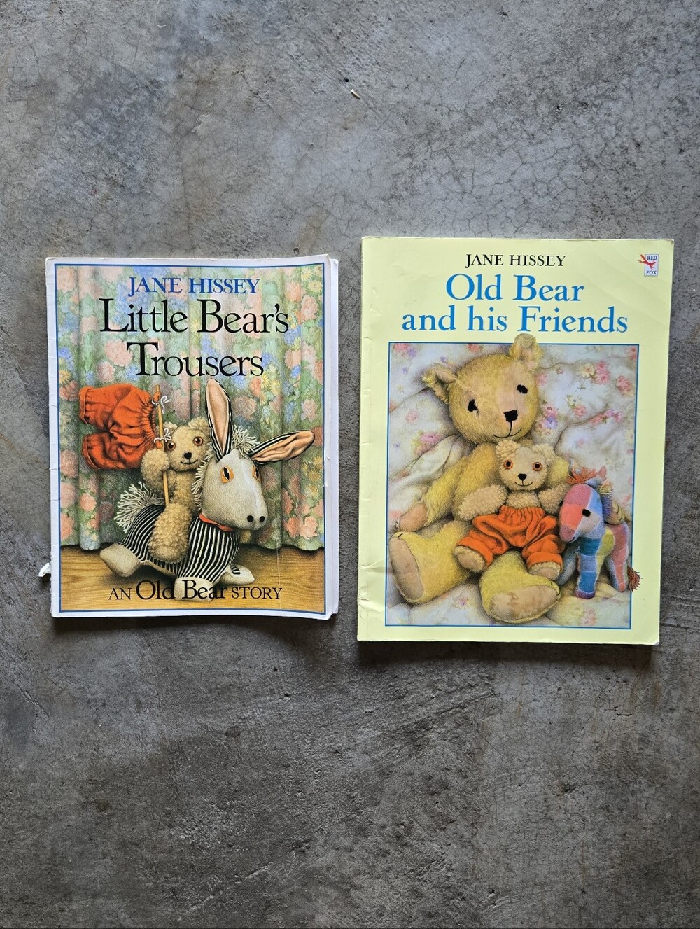 2 For $15 Children's Books 2 Jane Hissey British Author Old Bear Little Bear